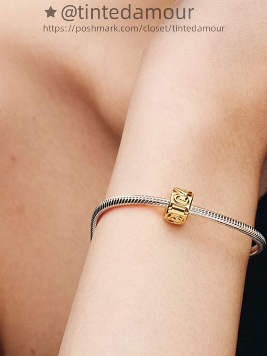 Pandora Knotted Hearts Clip Charm|Pendant - Picture 2 of 2